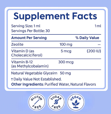 Oshin® Lingoleap Zeolite Drops