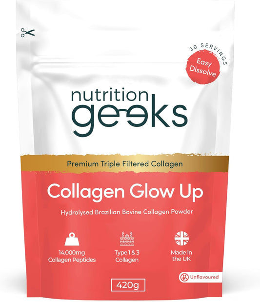 Collagen Powder – Unflavoured Bovine Peptides | 420g Daily Blend
