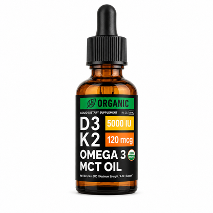 Organic Vitamin D3 K2 Drops