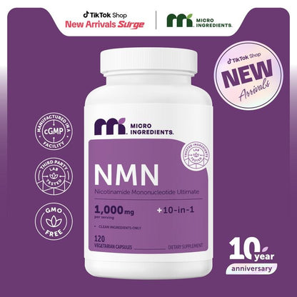 NMN Complex | 1000mg | 120 Vegetarian Capsules