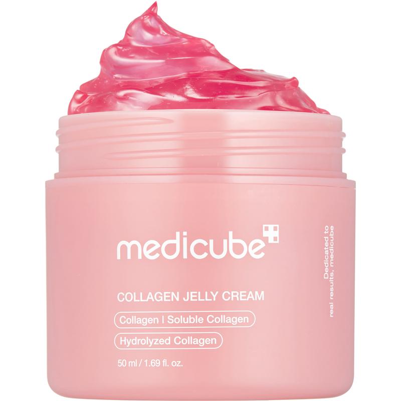 Collagen Jelly Cream with Niacinamide & Freeze-Dried Hydrolyzed Collagen for Skin Barrier Hydration & 24H Glow | Plumper, Firmer Looking Skin (3.71 fl. oz / 110 ml)
