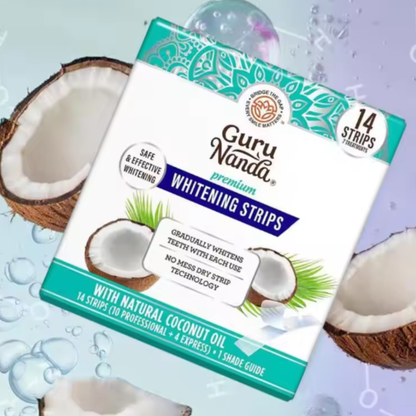 GuruNanda Coconut Oil Whitening Strips