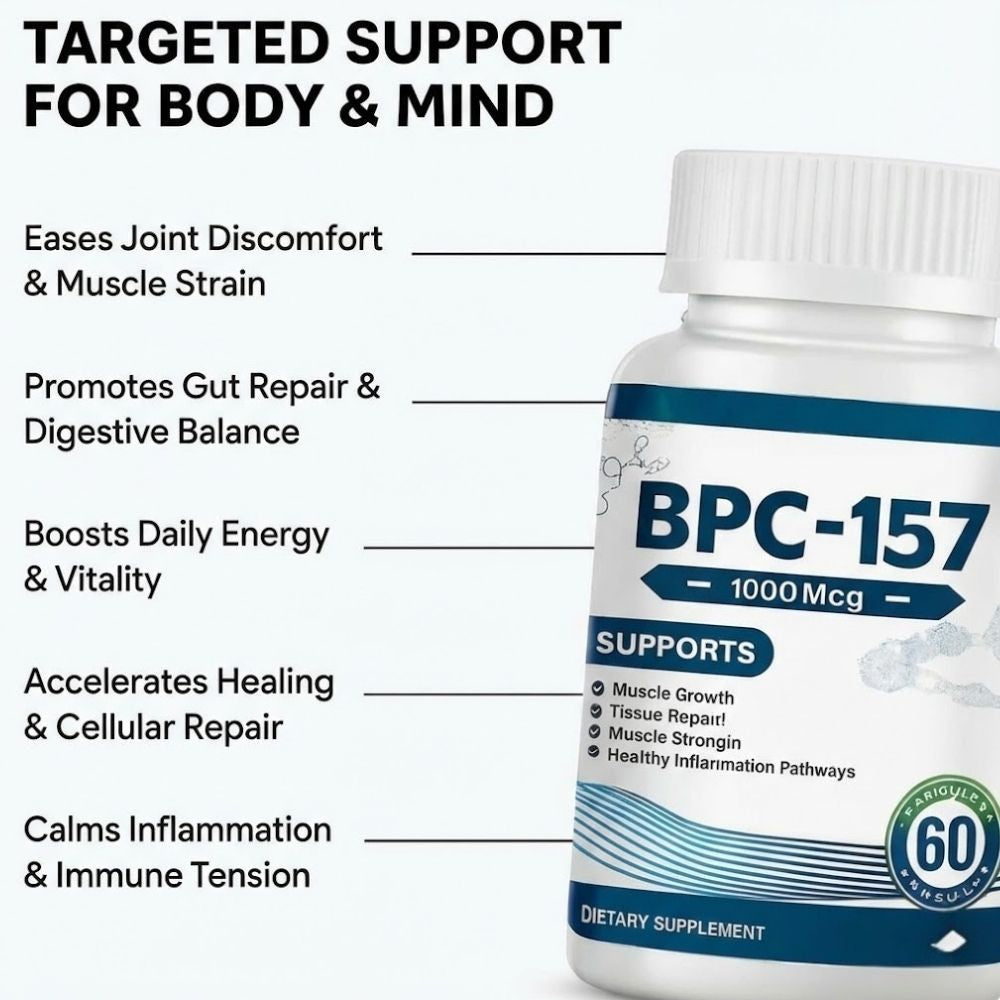 BPC-157 Capsules 1000mcg | 60 Count