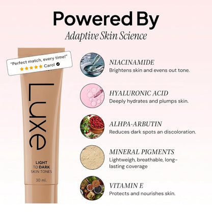 Color-Changing Foundation | Self-Adjusting Complexion Formula