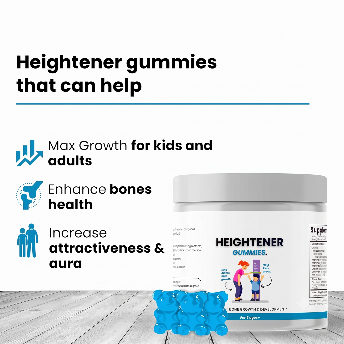 Heightener Gummies