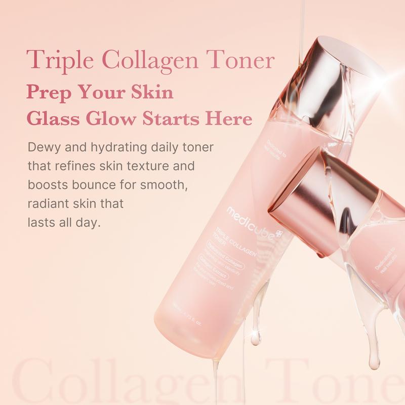 5-Piece Collagen Peptide & Hydration Glow Routine Set