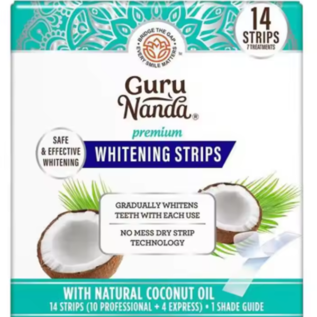 GuruNanda Coconut Oil Whitening Strips