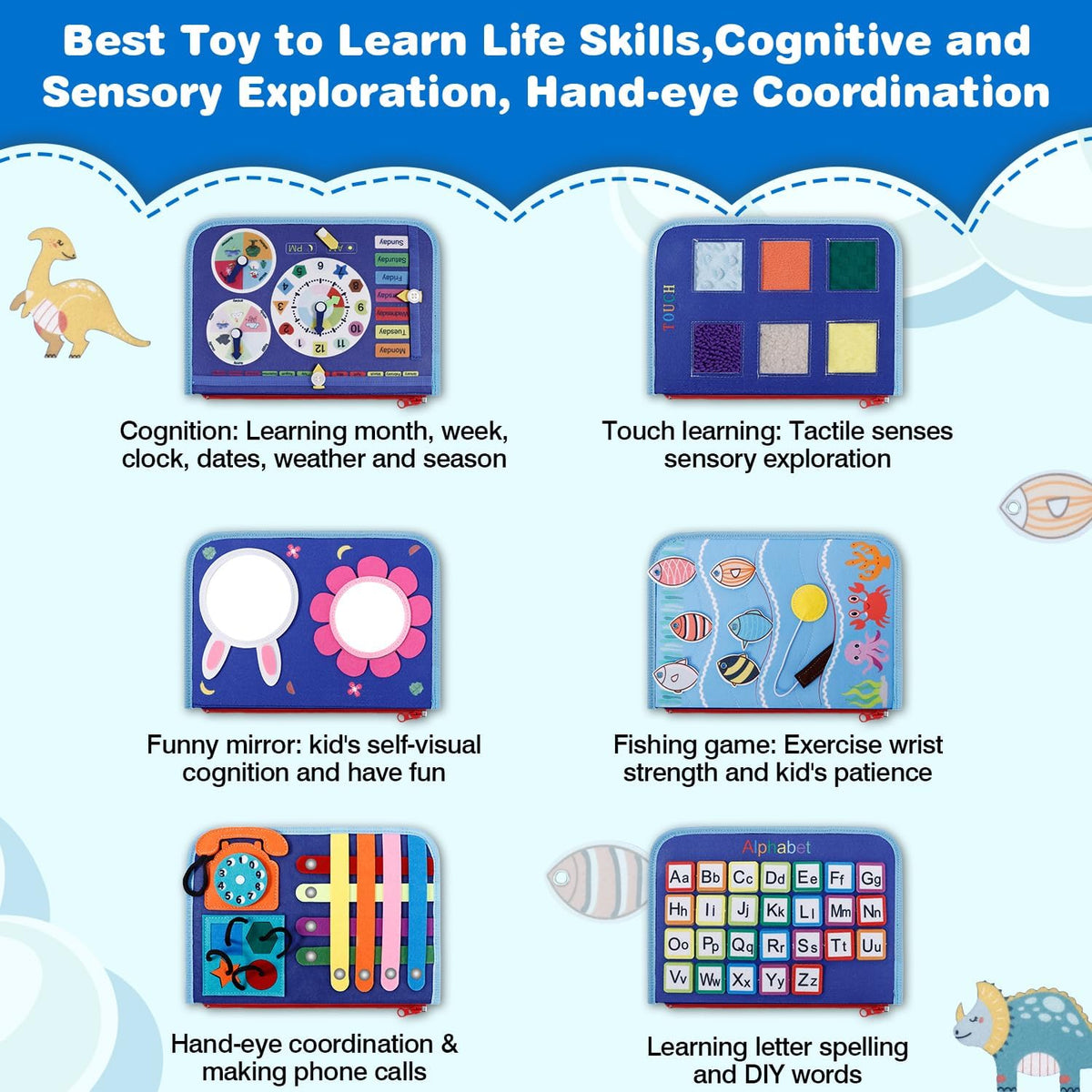 Montessori toy Book