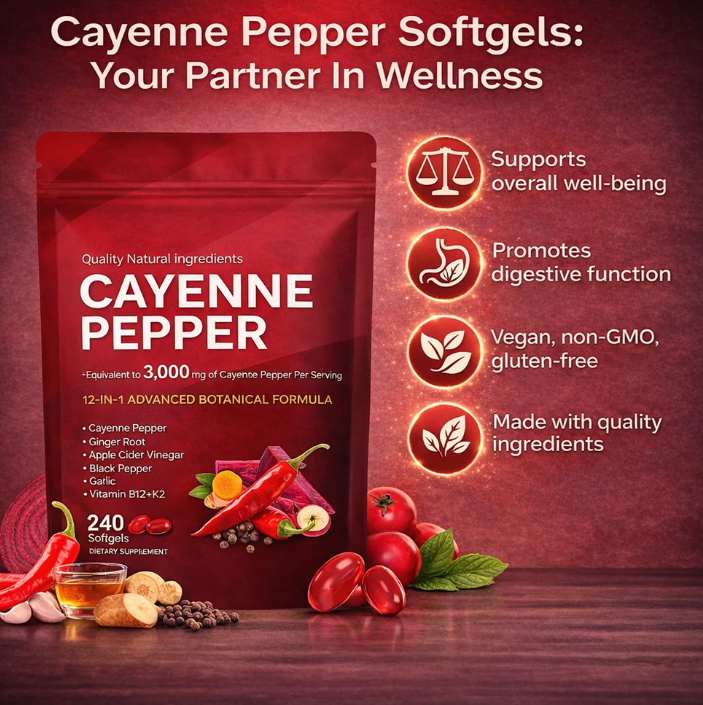 Cayenne Pepper Softgels
