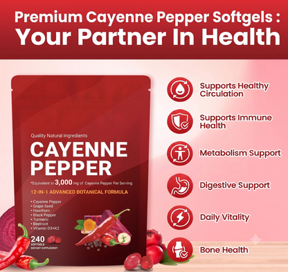 Cayenne Pepper Softgels
