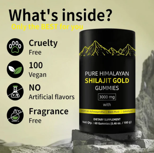 Shilajit Box | 60 Gummies