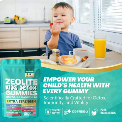 Zeolite & Magnesium Kids | 60 Mixed Berry Gummies