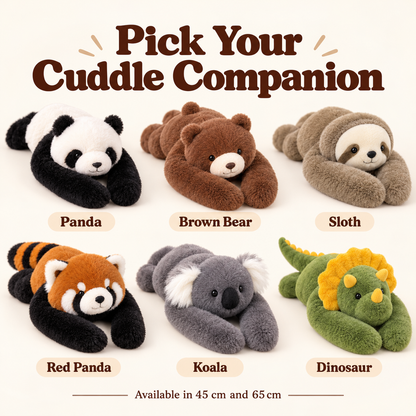 Cuddle Buddies | Long-Arm Animal Plush
