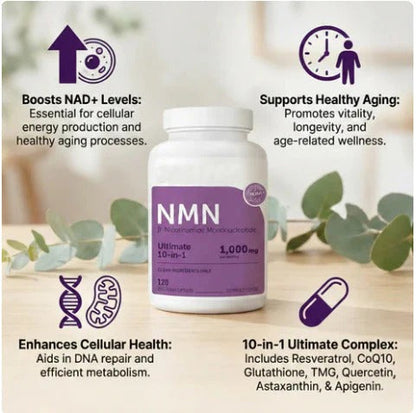 NMN | 120 Counts | 1000mg