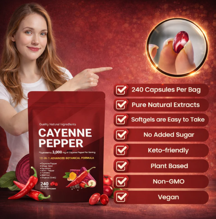 Cayenne Pepper Softgels