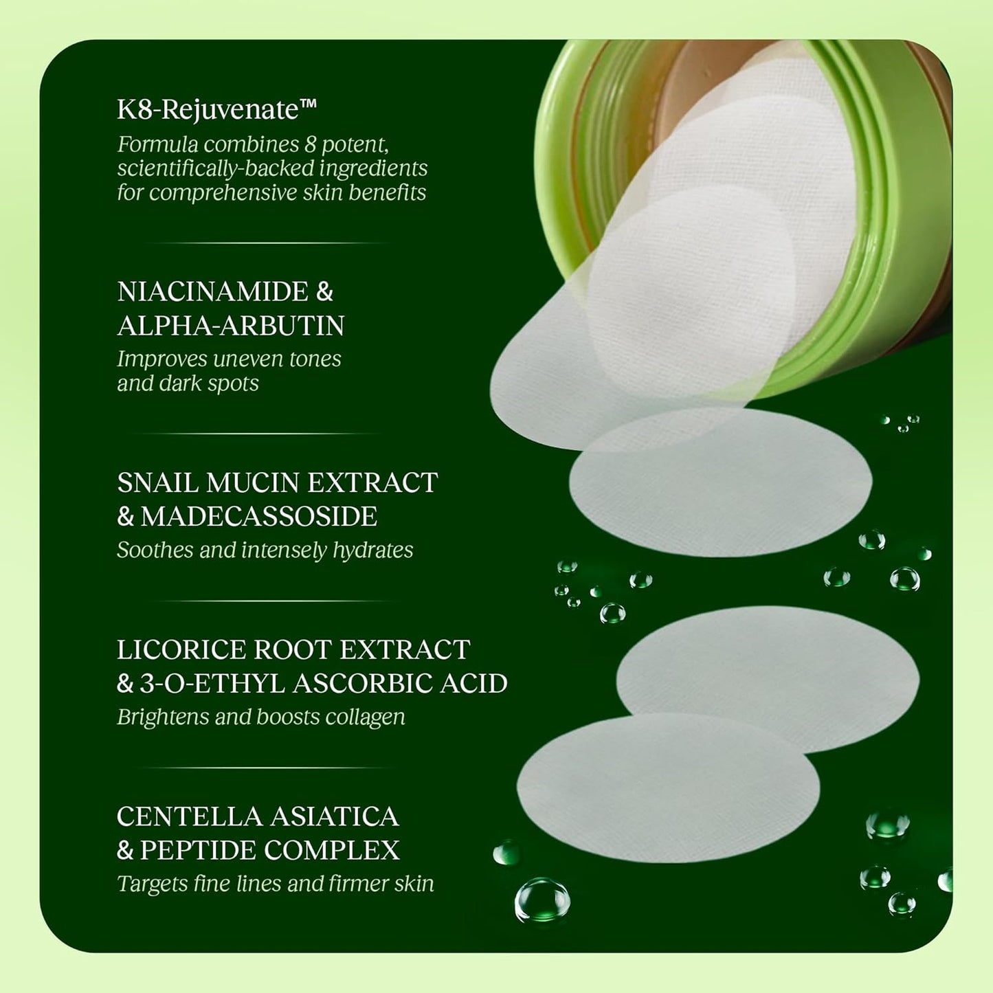 Multi-Action Toning & Brightening Face Pads