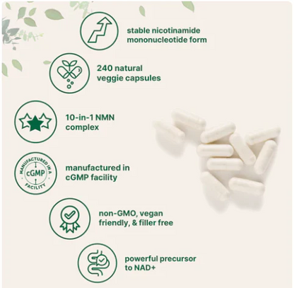 NMN | 120 Counts | 1000mg
