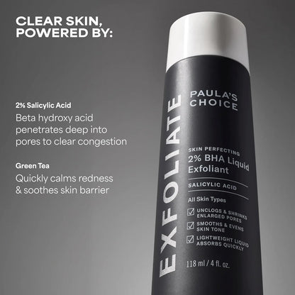 Premium 2% BHA Surface Refining Liquid | 118 ml / 4 fl. oz