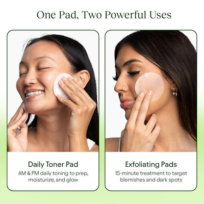 Multi-Action Toning & Brightening Face Pads