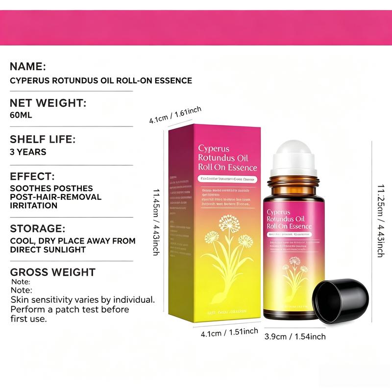 Cyperus Rotundus Roll-On Essence (60ml)