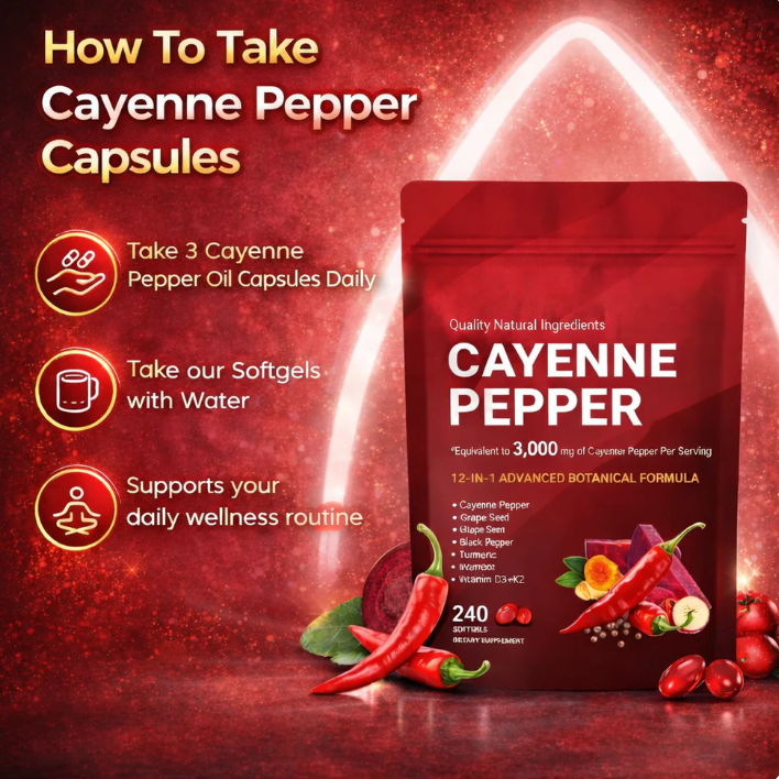 Cayenne Pepper Softgels