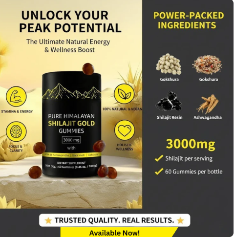 Shilajit Box | 60 Gummies