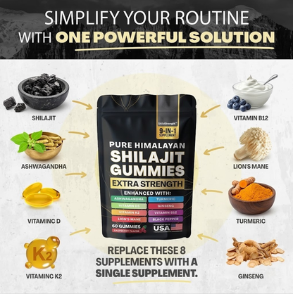Pure Himalayan Shilajit Gummies