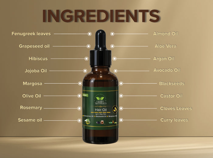 Oshin Naturals Organic Hair Oil™